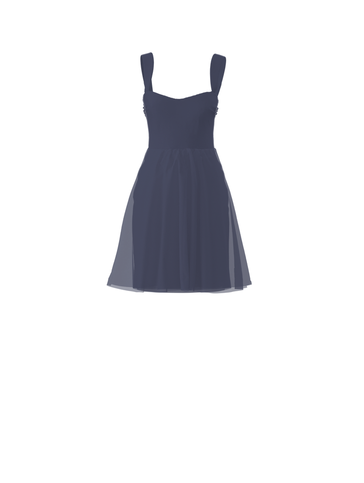 Bodice(Alexis), Skirt(Carla), blue-steel, combo from Collection Bridesmaids by Amsale x You