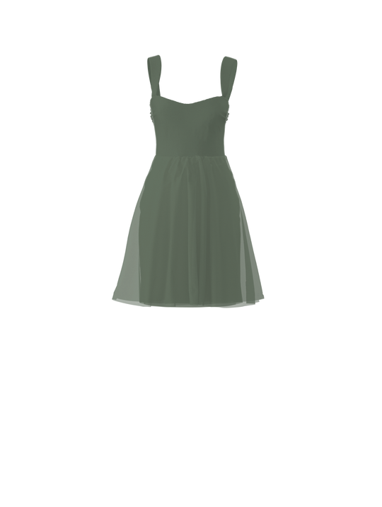 Bodice(Alexis), Skirt(Carla), olive, $270, combo from Collection Bridesmaids by Amsale x You