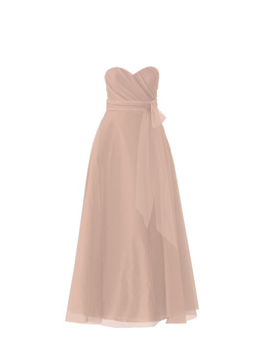 Bodice(Jaycie), Skirt(Cerisa),Belt(Sash), blush, $270, combo from Collection Bridesmaids by Amsale x You