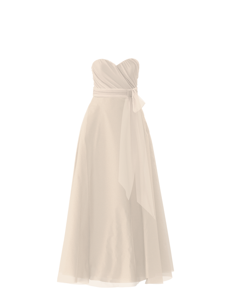 Bodice(Jaycie), Skirt(Cerisa),Belt(Sash), cream, combo from Collection Bridesmaids by Amsale x You