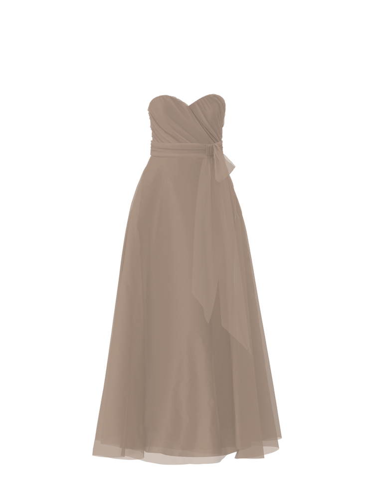 Bodice(Jaycie), Skirt(Cerisa),Belt(Sash), latte, combo from Collection Bridesmaids by Amsale x You