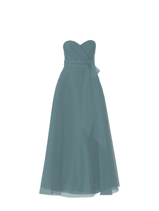 Bodice(Jaycie), Skirt(Cerisa),Belt(Sash), teal, $270, combo from Collection Bridesmaids by Amsale x You