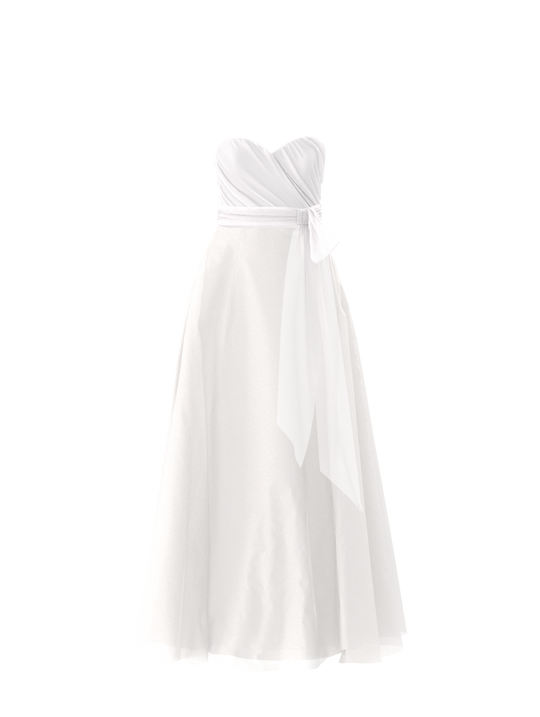 Bodice(Jaycie), Skirt(Cerisa),Belt(Sash), white, $270, combo from Collection Bridesmaids by Amsale x You