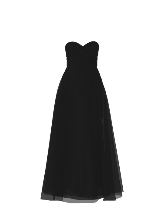 Bodice(Jaycie), Skirt(Cerisa), black, $270, combo from Collection Bridesmaids by Amsale x You