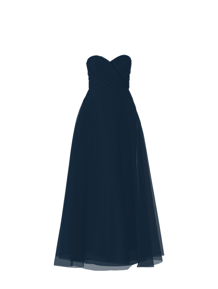 Bodice(Jaycie), Skirt(Cerisa), navy, combo from Collection Bridesmaids by Amsale x You