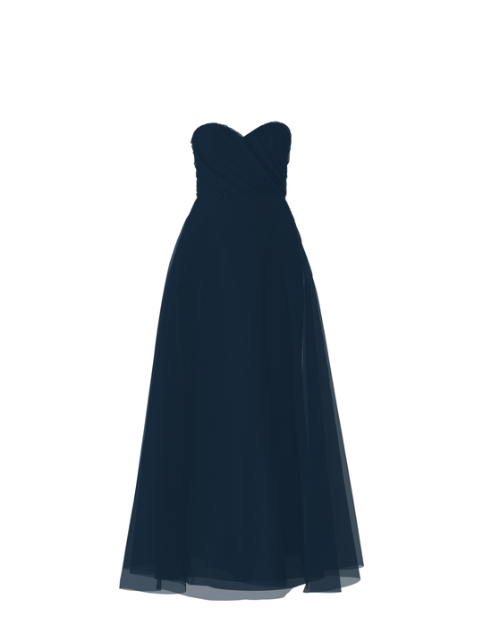 Bodice(Jaycie), Skirt(Cerisa), navy, $270, combo from Collection Bridesmaids by Amsale x You