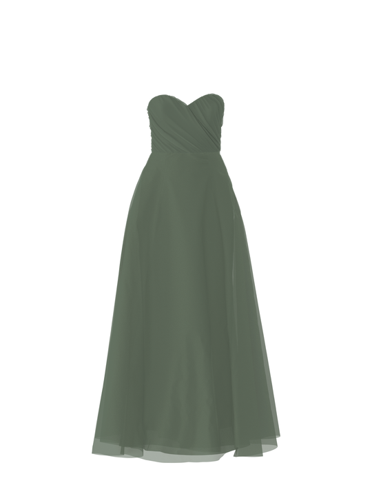 Bodice(Jaycie), Skirt(Cerisa), olive, $270, combo from Collection Bridesmaids by Amsale x You