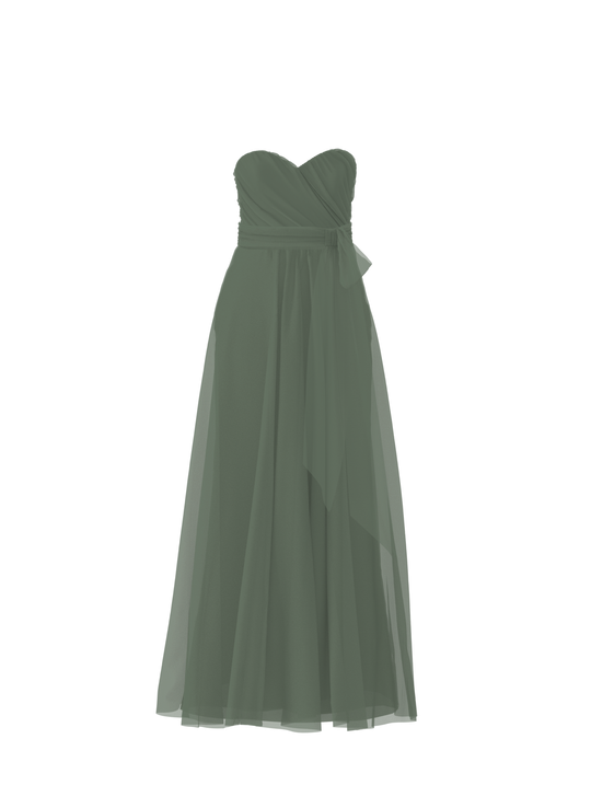 Bodice(Jaycie), Skirt(Justine),Belt(Sash), olive, $270, combo from Collection Bridesmaids by Amsale x You