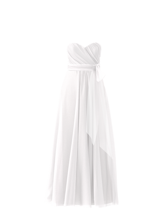 Bodice(Jaycie), Skirt(Justine),Belt(Sash), white, $270, combo from Collection Bridesmaids by Amsale x You