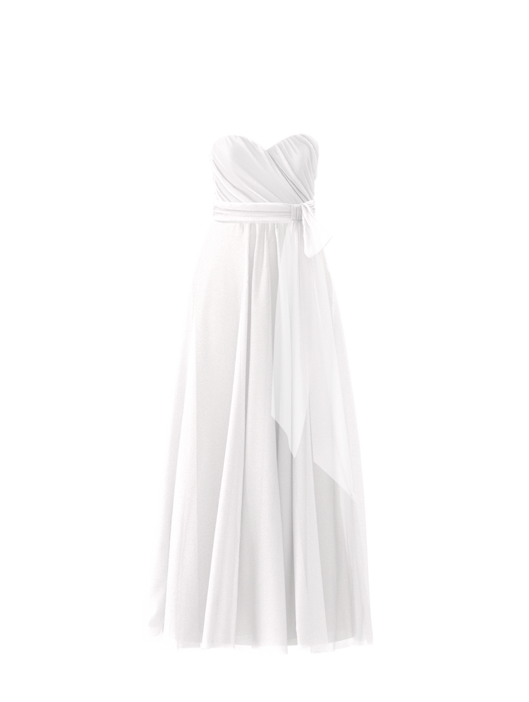Bodice(Jaycie), Skirt(Justine),Belt(Sash), white, combo from Collection Bridesmaids by Amsale x You
