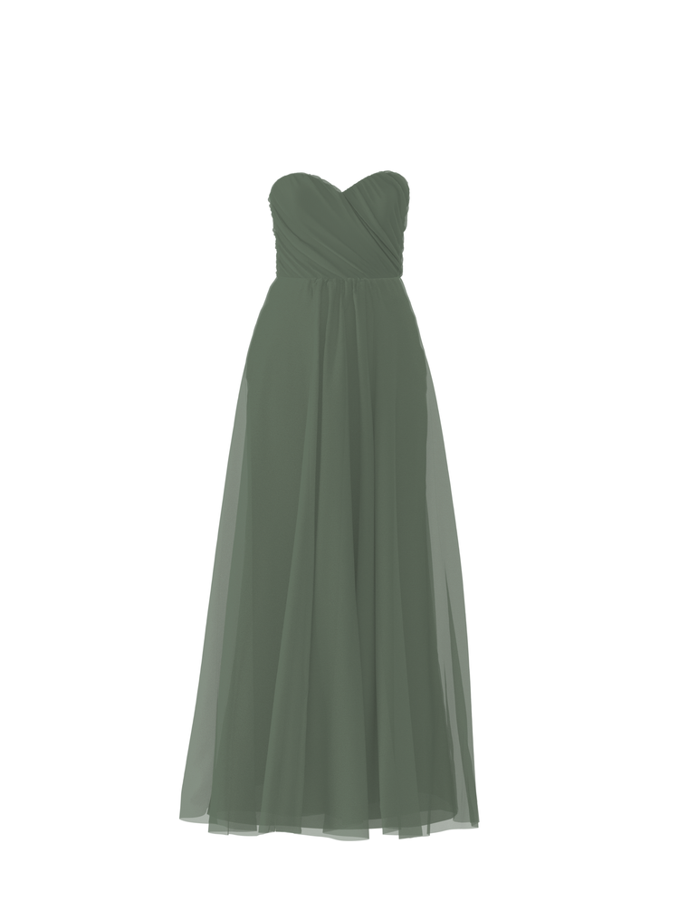 Bodice(Jaycie), Skirt(Justine), olive, combo from Collection Bridesmaids by Amsale x You