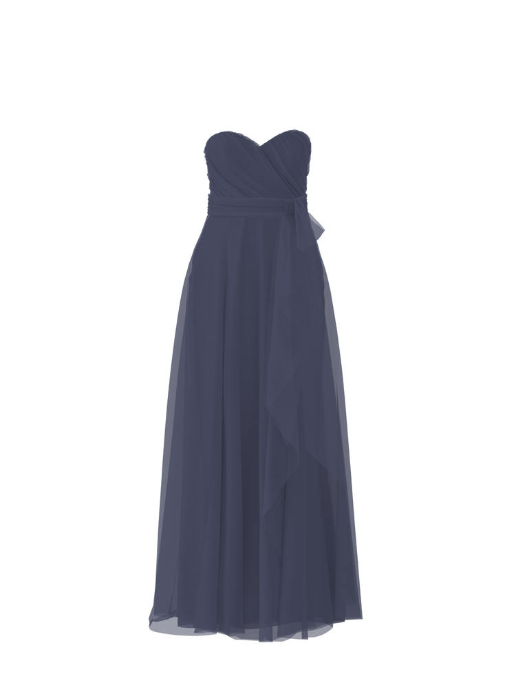 Bodice(Jaycie), Skirt(Jaycie),Belt(Sash), blue-steel, combo from Collection Bridesmaids by Amsale x You