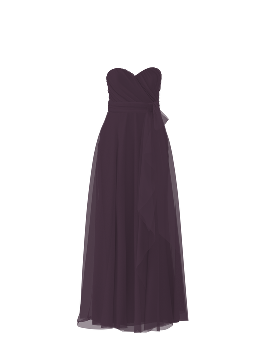 Bodice(Jaycie), Skirt(Jaycie),Belt(Sash), plum, $270, combo from Collection Bridesmaids by Amsale x You