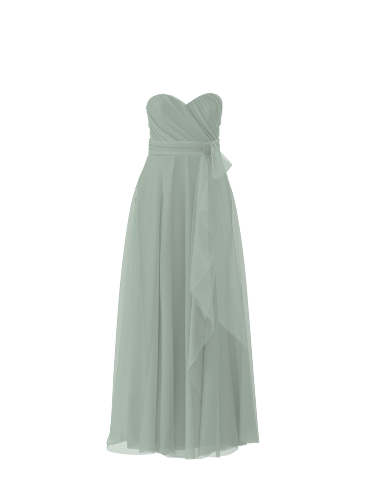 Bodice(Jaycie), Skirt(Jaycie),Belt(Sash), sage, combo from Collection Bridesmaids by Amsale x You