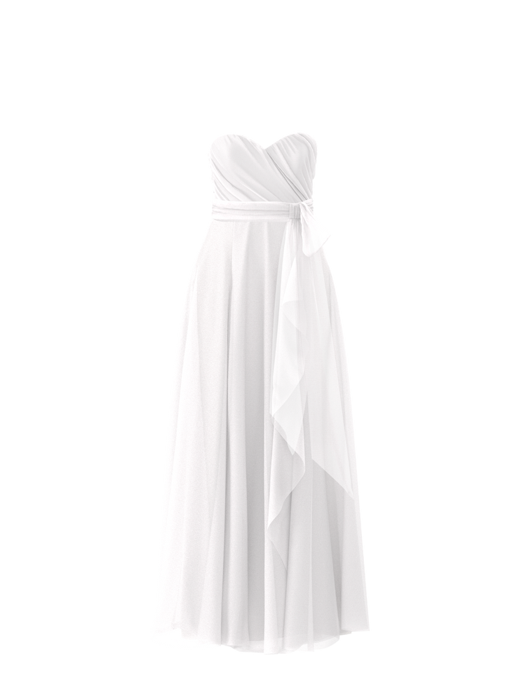 Bodice(Jaycie), Skirt(Jaycie),Belt(Sash), white, combo from Collection Bridesmaids by Amsale x You