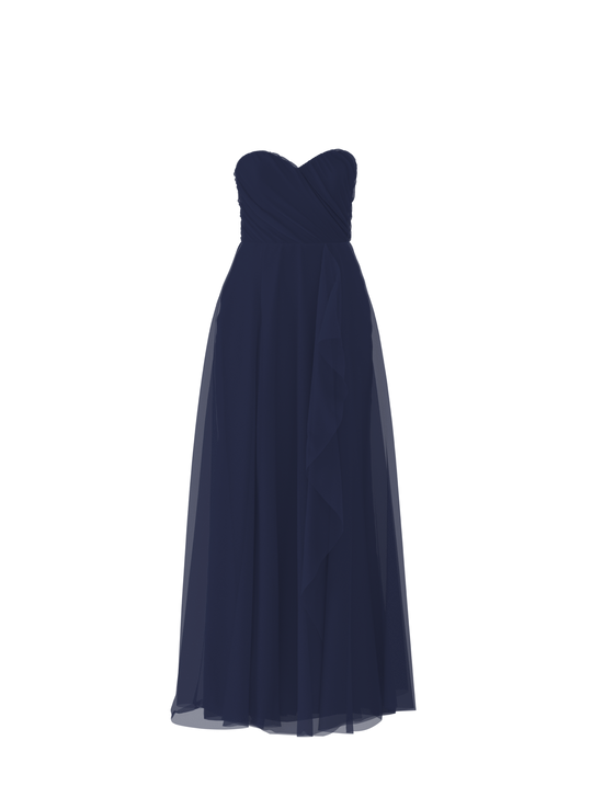 Bodice(Jaycie), Skirt(Jaycie), french-blue, $270, combo from Collection Bridesmaids by Amsale x You