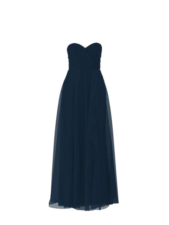 Bodice(Jaycie), Skirt(Jaycie), navy, $270, combo from Collection Bridesmaids by Amsale x You