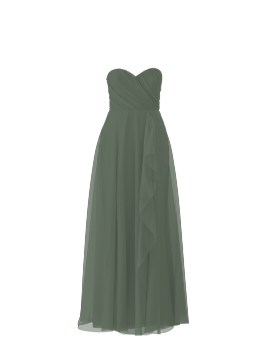 Bodice(Jaycie), Skirt(Jaycie), olive, $270, combo from Collection Bridesmaids by Amsale x You