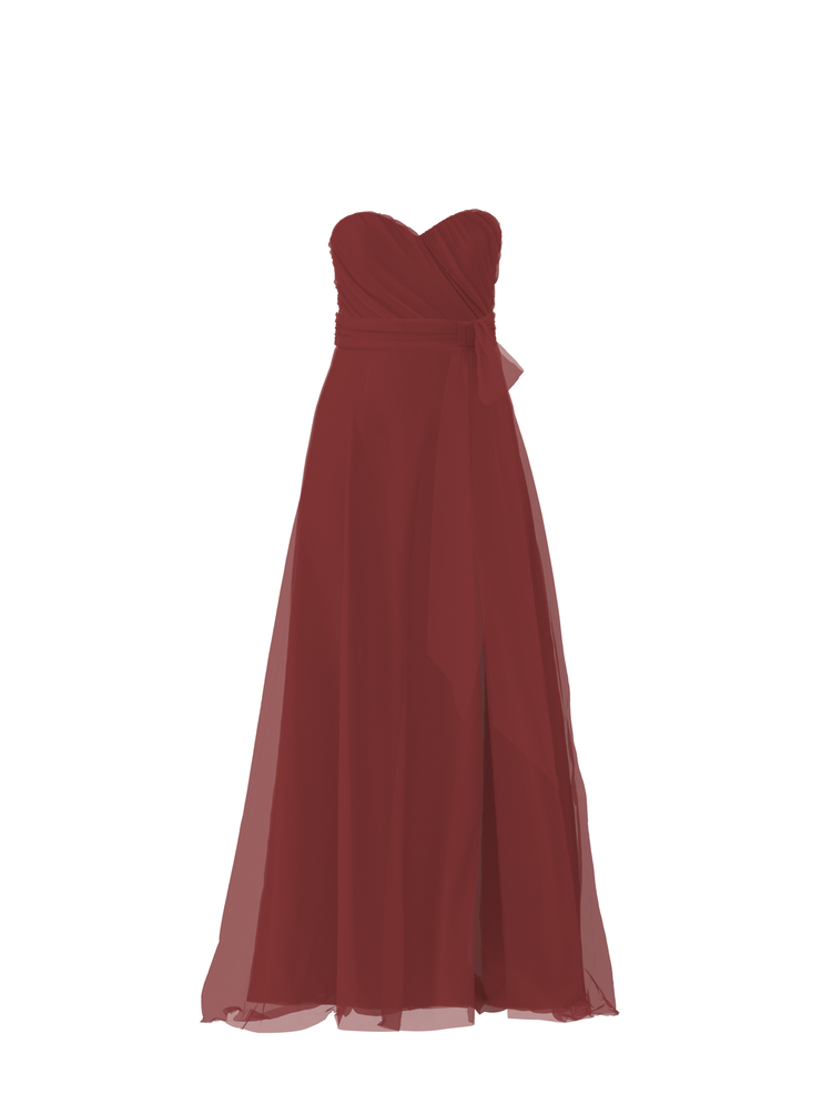 Bodice(Jaycie), Skirt(Arabella),Belt(Sash), cayenne, combo from Collection Bridesmaids by Amsale x You