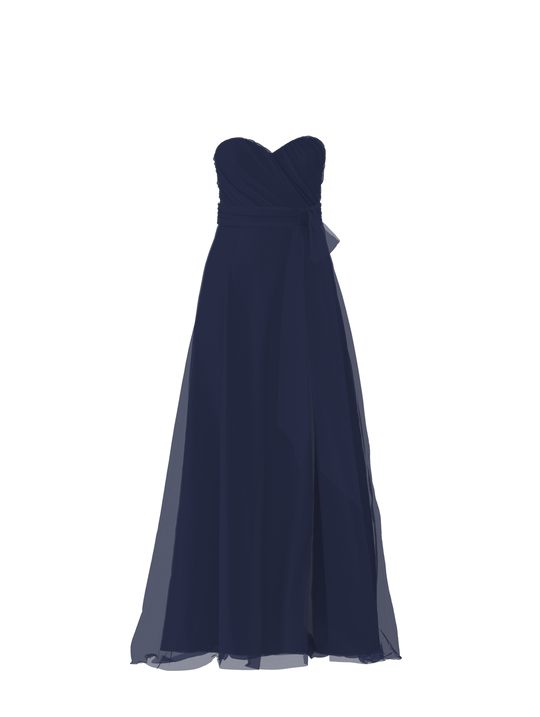 Bodice(Jaycie), Skirt(Arabella),Belt(Sash), french-blue, $270, combo from Collection Bridesmaids by Amsale x You