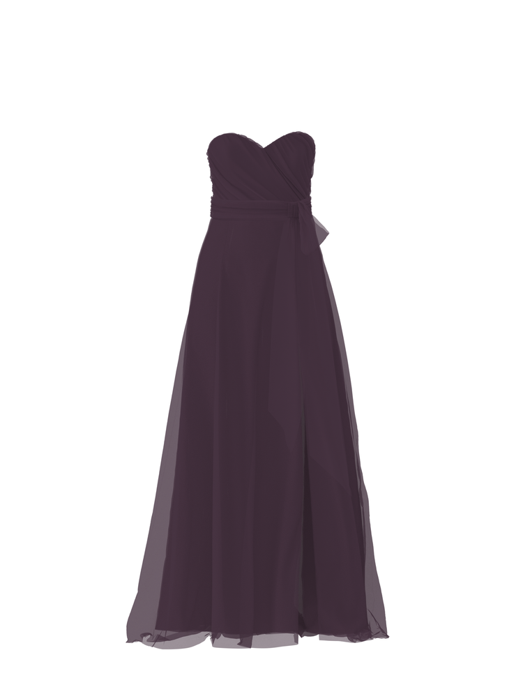 Bodice(Jaycie), Skirt(Arabella),Belt(Sash), plum, combo from Collection Bridesmaids by Amsale x You