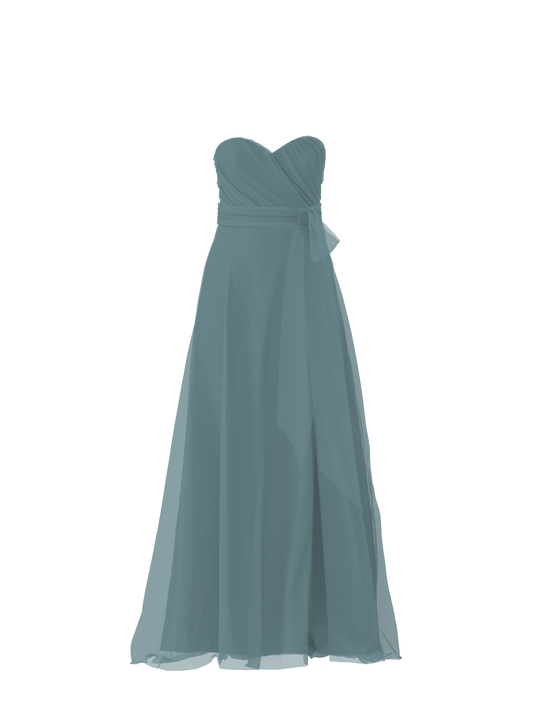 Bodice(Jaycie), Skirt(Arabella),Belt(Sash), teal, $270, combo from Collection Bridesmaids by Amsale x You