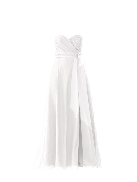 Bodice(Jaycie), Skirt(Arabella),Belt(Sash), white, $270, combo from Collection Bridesmaids by Amsale x You