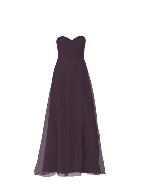 Bodice(Jaycie), Skirt(Arabella), plum, $270, combo from Collection Bridesmaids by Amsale x You