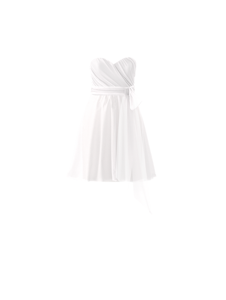 Bodice(Jaycie), Skirt(Carla),Belt(Sash), white, combo from Collection Bridesmaids by Amsale x You