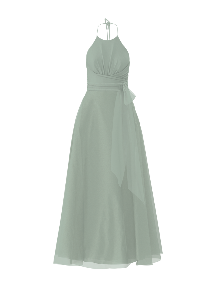 Bodice(Jayla), Skirt(Cerisa),Belt(Sash), sage, combo from Collection Bridesmaids by Amsale x You