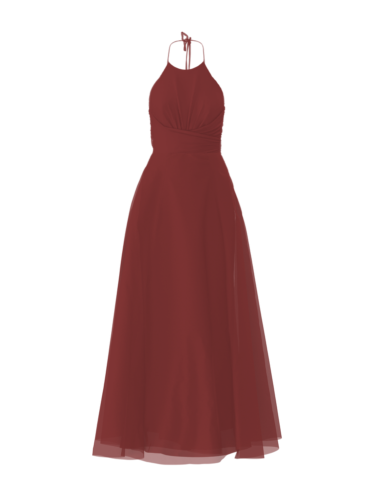Bodice(Jayla), Skirt(Cerisa), cayenne, combo from Collection Bridesmaids by Amsale x You