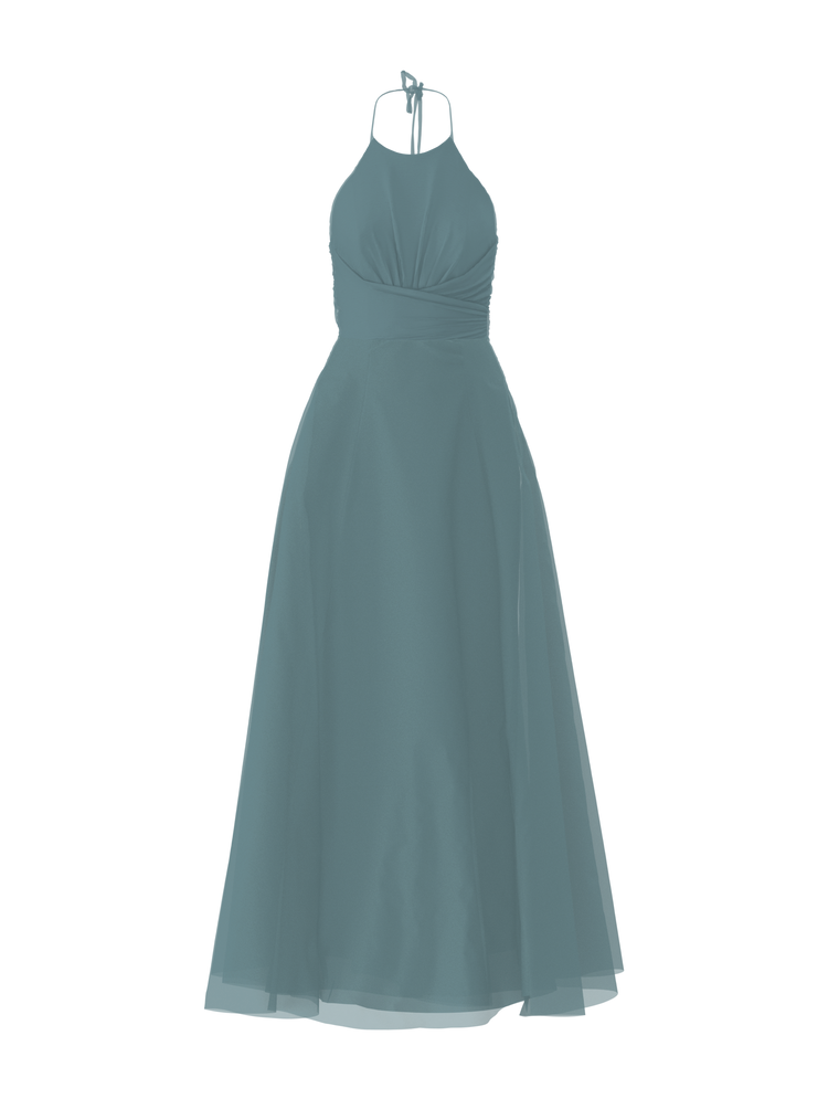 Bodice(Jayla), Skirt(Cerisa), teal, combo from Collection Bridesmaids by Amsale x You