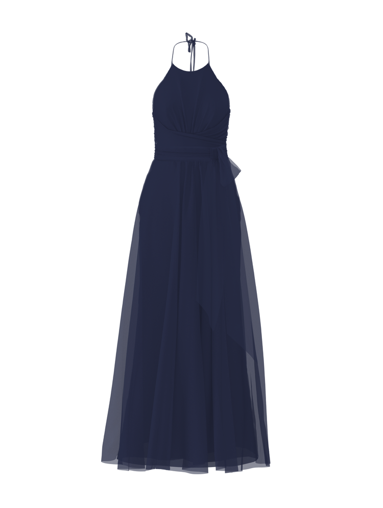 Bodice(Jayla), Skirt(Justine),Belt(Sash), french-blue, combo from Collection Bridesmaids by Amsale x You