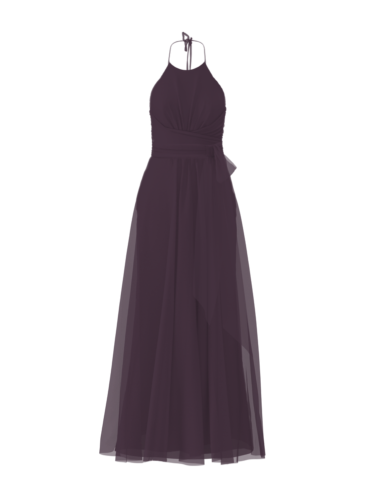 Bodice(Jayla), Skirt(Justine),Belt(Sash), plum, combo from Collection Bridesmaids by Amsale x You