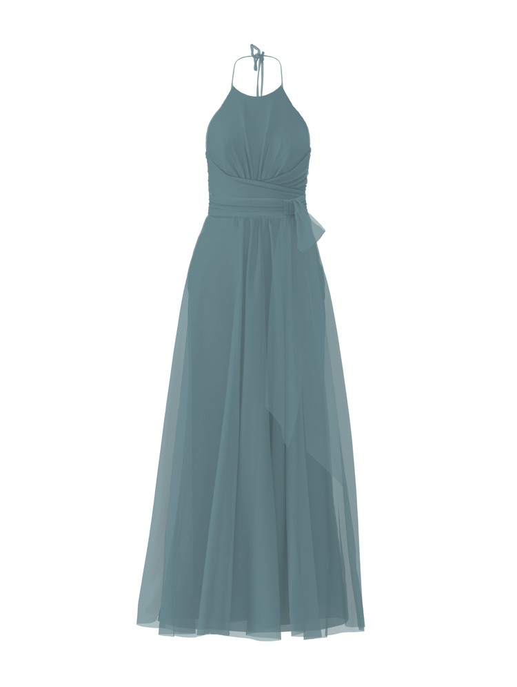 Bodice(Jayla), Skirt(Justine),Belt(Sash), teal, combo from Collection Bridesmaids by Amsale x You