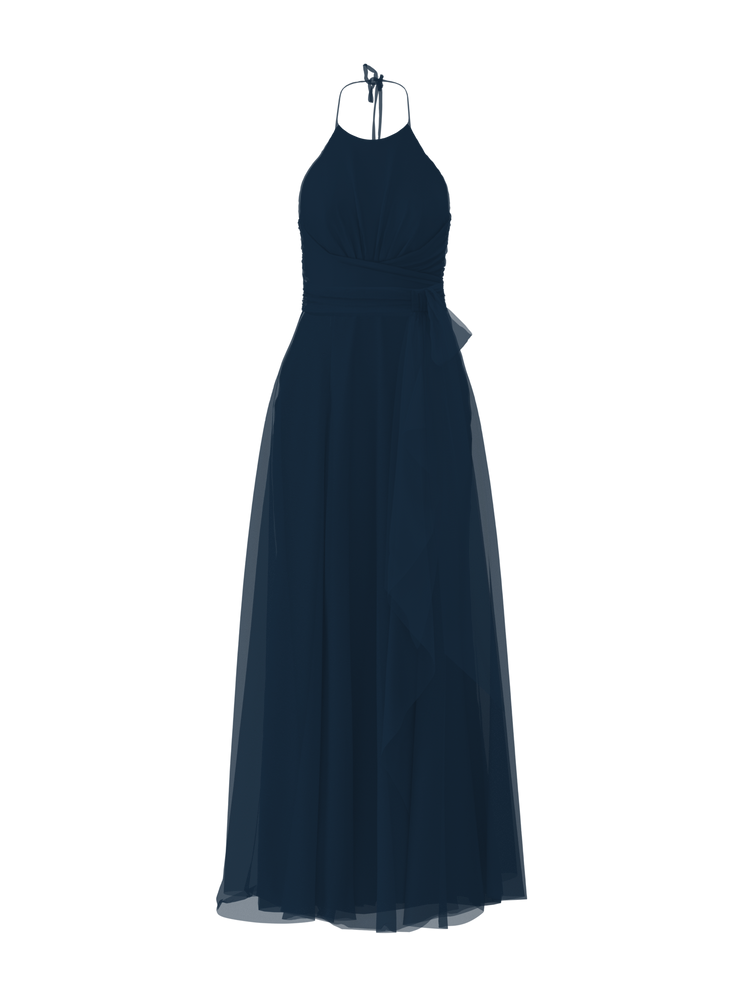 Bodice(Jayla), Skirt(Jaycie),Belt(Sash), navy, combo from Collection Bridesmaids by Amsale x You