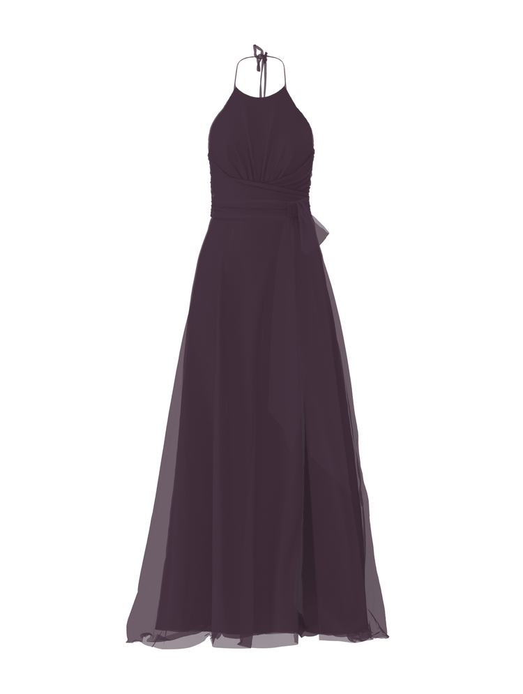 Bodice(Jayla), Skirt(Arabella),Belt(Sash), plum, combo from Collection Bridesmaids by Amsale x You