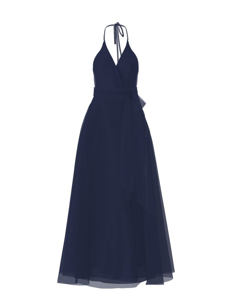 Bodice(Carmelle), Skirt(Cerisa),Belt(Sash), french-blue, combo from Collection Bridesmaids by Amsale x You
