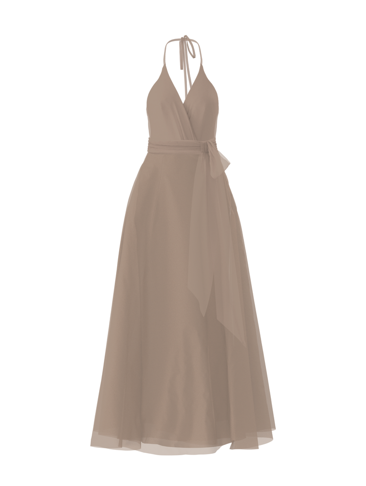 Bodice(Carmelle), Skirt(Cerisa),Belt(Sash), latte, combo from Collection Bridesmaids by Amsale x You