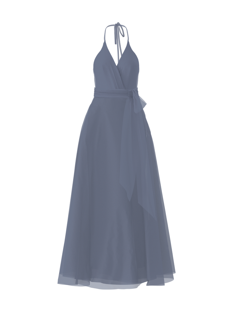 Bodice(Carmelle), Skirt(Cerisa),Belt(Sash), slate, combo from Collection Bridesmaids by Amsale x You