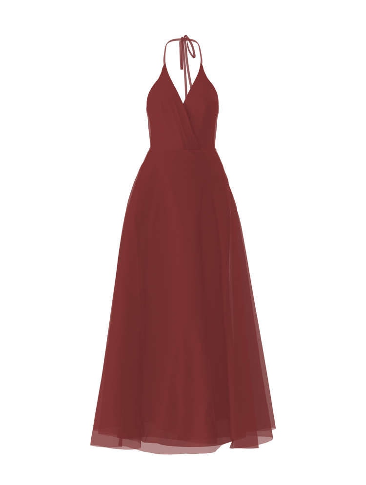 Bodice(Carmelle), Skirt(Cerisa), cayenne, combo from Collection Bridesmaids by Amsale x You