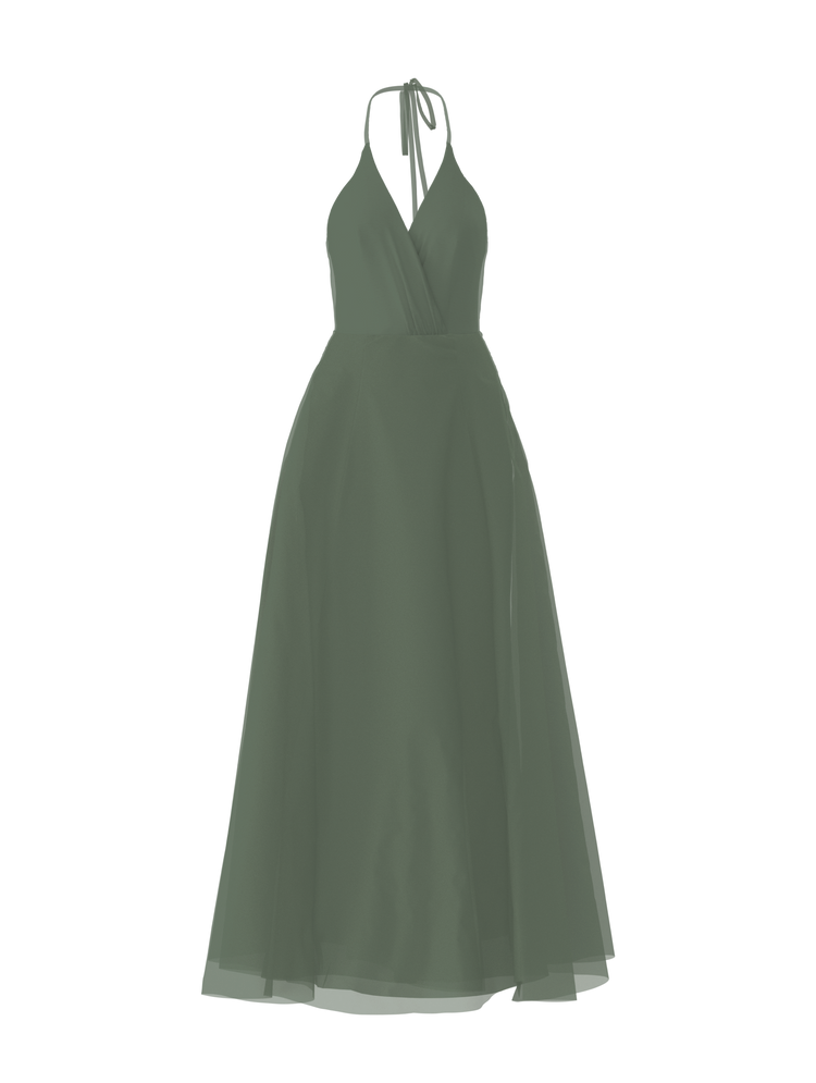 Bodice(Carmelle), Skirt(Cerisa), olive, combo from Collection Bridesmaids by Amsale x You