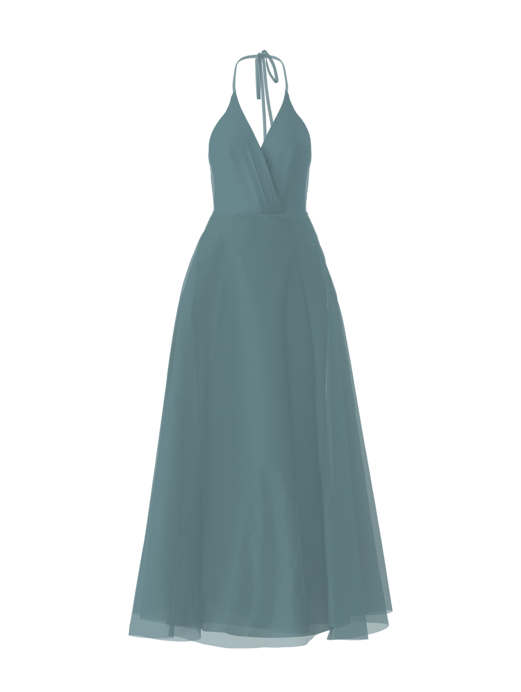 Bodice(Carmelle), Skirt(Cerisa), teal, combo from Collection Bridesmaids by Amsale x You