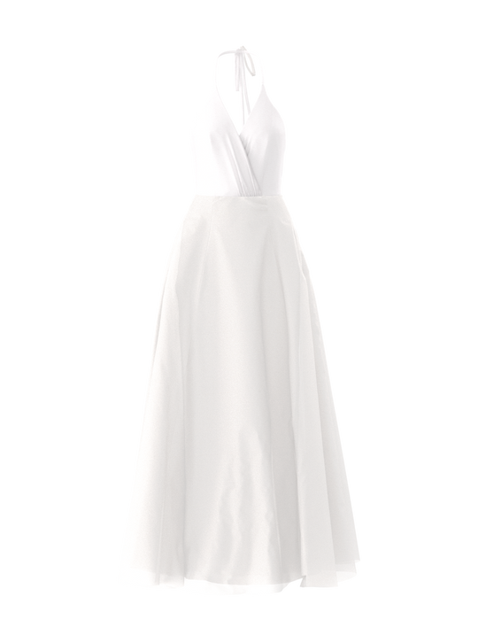 Bodice(Carmelle), Skirt(Cerisa), white, $270, combo from Collection Bridesmaids by Amsale x You