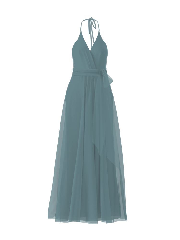 Bodice(Carmelle), Skirt(Justine),Belt(Sash), teal, combo from Collection Bridesmaids by Amsale x You