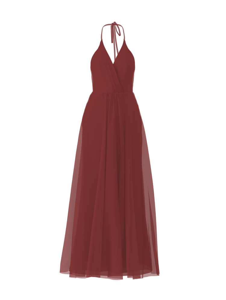 Bodice(Carmelle), Skirt(Justine), cayenne, combo from Collection Bridesmaids by Amsale x You