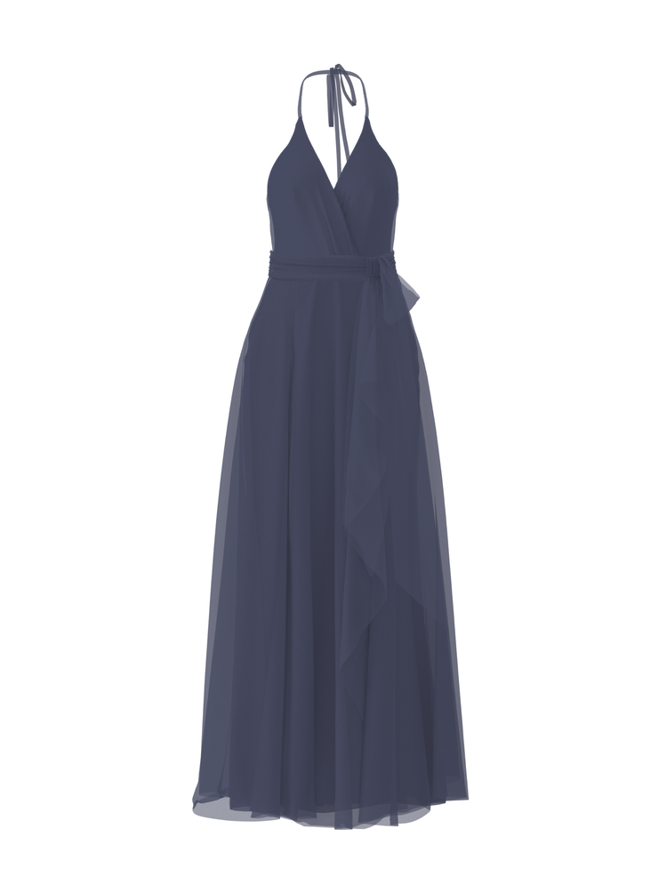 Bodice(Carmelle), Skirt(Jaycie),Belt(Sash), blue-steel, combo from Collection Bridesmaids by Amsale x You