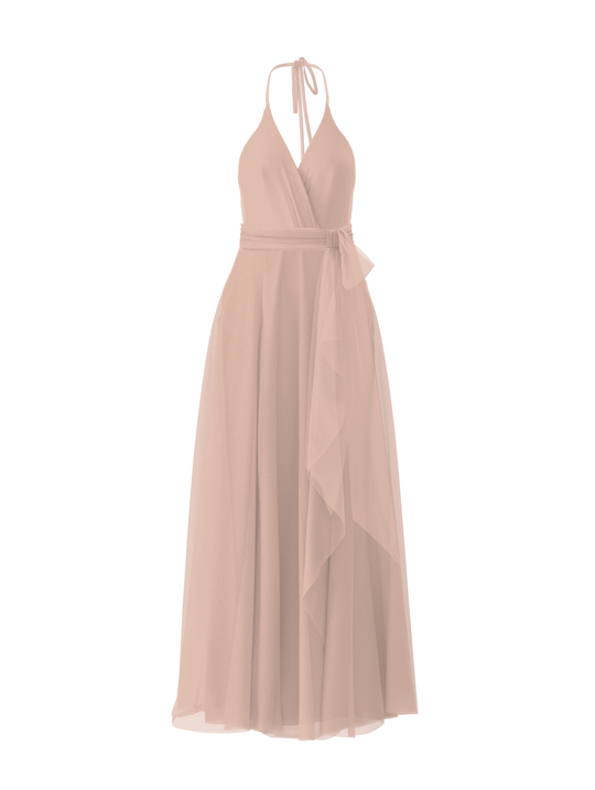 Bodice(Carmelle), Skirt(Jaycie),Belt(Sash), blush, $270, combo from Collection Bridesmaids by Amsale x You