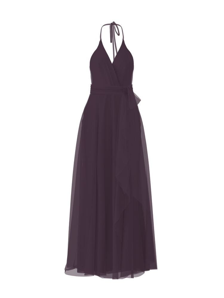 Bodice(Carmelle), Skirt(Jaycie),Belt(Sash), plum, combo from Collection Bridesmaids by Amsale x You