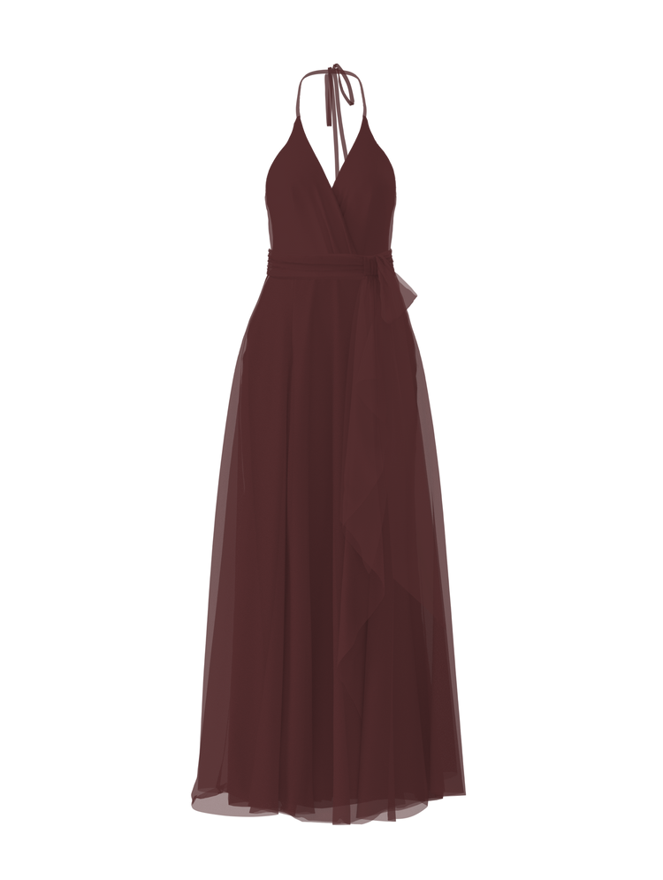 Bodice(Carmelle), Skirt(Jaycie),Belt(Sash), ruby, combo from Collection Bridesmaids by Amsale x You